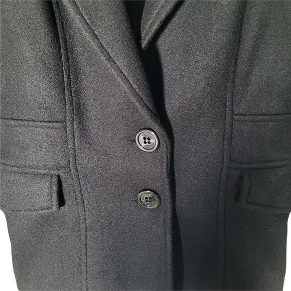 Amelia by BeCool Super Soft, Felt Like Black Blazer Size Small - Picture 7 of 7